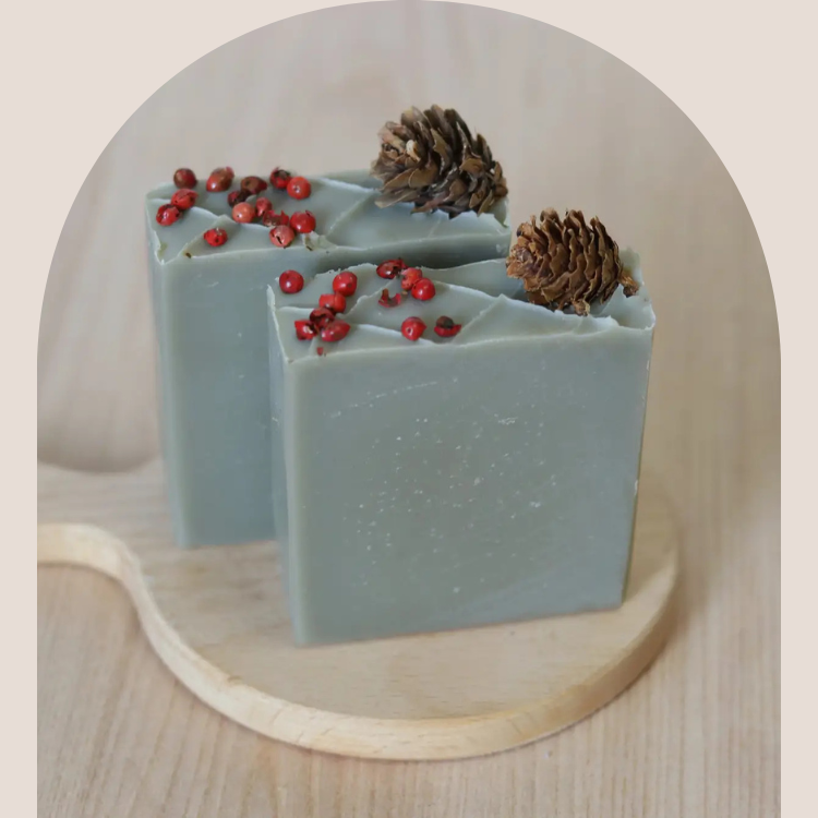 Frosted Forest Natural Soap